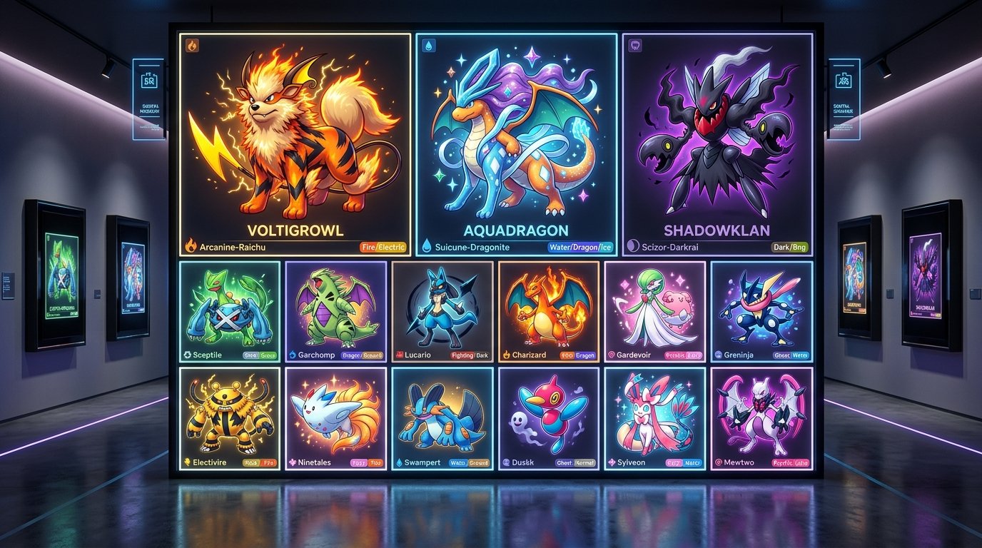 Custom Pokémon Infinite Fusion Sprites Gallery